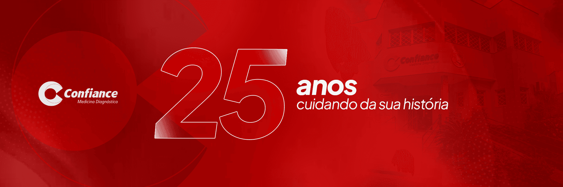 25 anos Laboratório Confiance